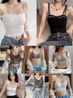 Wholesale Chinese Stock Lot: New Seamless Bralettes with Chest Pads (1870 Pieces Clearance) - Image 8