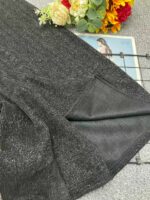 Spring Black Chanel-Inspired Glitter Chenille Midi Straight Bodycon Skirts | 303 Pcs (L-2XL) | Tagged & Individually Packaged | Stock Lot Wholesale 6.4 CNY/Pc - Image 7