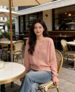 270 Pieces Autumn Oversized Lazy Style Soft Cardigans | Chinese Clothing Stock Lot, Wholesale Export CNY7.4/PC (Full Clearance) - Image 3