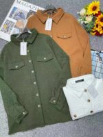 168pcs Spring New Arrival Branded Original American Style Plain Loose Shirt Outerwear with Tags & Individual Packaging, Bulk Wholesale at 10.4 CNY/Piece - Image 8