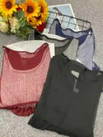 Summer Loose Stylish Patchwork T-Shirts | Stock Lot Approx 130pcs (M-XL) | Bulk Wholesale @ CNY4.4/PC - Image 2