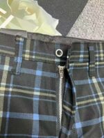 Spring Men's Stretch Plaid Straight Slim-Fit Korean Style Casual Dress Pants | 210 Pcs Stock Lot, Sizes 28-34, Individually Packed, Bulk Wholesale 10.4 CNY/PC - Image 3