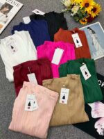 Bulk Stock Lot: Spring Branded Original Elastic Pleated Maxi Dresses, S-XL, 713 Pcs with Hangtags & Individual Packaging - Wholesale Export - Image 7