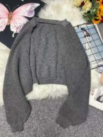 280 Pcs Spring French-Inspired Loose Shawl Cardigans | One Size, Soft Fabric, Individually Packed | Bulk Full Clearance CNY4.4/PC - Image 8