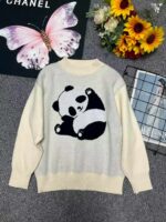 Fall & Winter Kids' Jacquard Crew Neck Pullover Sweaters Stock Lot - 65 Pcs (Sizes 110-130) | CNY 6.4/PC Full Clearance | Wholesale Export - Image 9