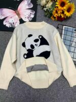 Fall & Winter Kids' Jacquard Crew Neck Pullover Sweaters Stock Lot - 65 Pcs (Sizes 110-130) | CNY 6.4/PC Full Clearance | Wholesale Export - Image 8