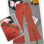 Bulk Wholesale Spring Branded Export Stock Bootcut Jeans: High Stretch Washed Cotton, Loose American Fit, Sizes L-2XL, 265pcs, Individual Packaging, 11.3 CNY/Piece - Image 3