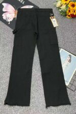 Spring Retro Men's Zipper Design Jeans Stock Lot - 120 Pcs, Sizes M-3XL, With Hangtags & Individual Packaging, Bulk Wholesale 10.4 CNY/Pc - Image 8