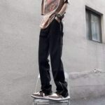 Spring Retro Men's Zipper Design Jeans Stock Lot - 120 Pcs, Sizes M-3XL, With Hangtags & Individual Packaging, Bulk Wholesale 10.4 CNY/Pc - Image 6