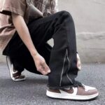 Spring Retro Men's Zipper Design Jeans Stock Lot - 120 Pcs, Sizes M-3XL, With Hangtags & Individual Packaging, Bulk Wholesale 10.4 CNY/Pc - Image 3