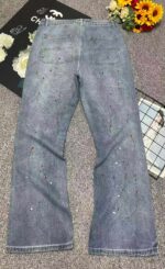 Spring New American Retro Color Block Patchwork Straight-Leg Denim Pants - 155 Pcs, Bulk Stock Lot Wholesale, All Clearance at 10.4 CNY Each - Image 8