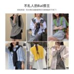 910pcs Spring & Summer Minimalist Solid Knitted Shawls, Soft Stretchy Versatile Wrap, Individually Packed, One Size - Bulk Wholesale Chinese Stock Lot, 4.4 CNY/pc - Image 3