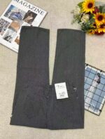 Spring/Summer Vintage Washed Cotton Distressed Straight Wide-Leg Jeans - XS to 2XL, 1072 Pieces, Full Clearance 8.3 CNY/Pc, Independent Packaging with Waist Tag - Image 8