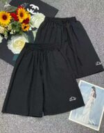 Korean Style Summer Casual Shorts - Loose Elastic Waist, Quick-Dry, M-3XL, 260pcs Stock Lot, Independent Packaging, Full Clearance Wholesale @ CNY7.3/pc - Image 9