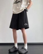 Korean Style Summer Casual Shorts - Loose Elastic Waist, Quick-Dry, M-3XL, 260pcs Stock Lot, Independent Packaging, Full Clearance Wholesale @ CNY7.3/pc - Image 4