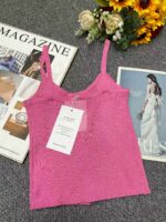 Bulk Summer French Sweet-Spicy Raspberry Pink Knit Cardigan & Camisole Sets - Original Stock, ~60pcs, Tagged & Individually Packed, One Size, All-Clear 5.4 CNY - Image 7