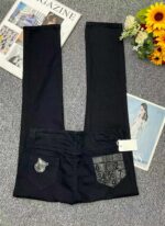 Spring & Summer American High Street Men's High-Stretch Black Loose Straight Jeans - 400 Pcs, Sizes 27-34, Tagged & Individually Packaged, Bulk Stock Lot Wholesale - Image 8