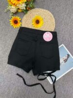 Summer Hong Kong Style Sexy Stretchy Slim-Fit Washed Cotton Denim Shorts - Stock Lot 487pcs, S-2XL, Tagged & Individually Packed | Bulk Wholesale - Image 8