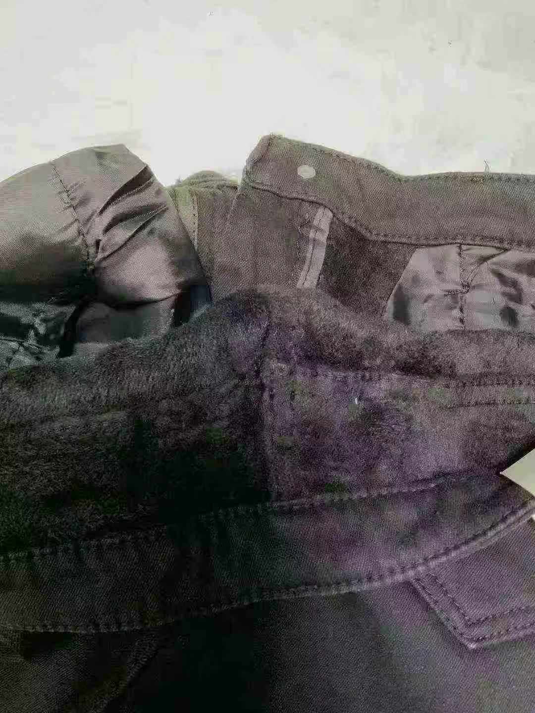 340 Pieces Women's High-Waisted Fleece-Lined Thick Jeans - Individually Packed, S to 5XL, Full Stock Lot Clearance @9.3 CNY Each - Image 2