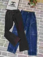 Bulk Women's Washed Flare Jeans Stock Lot - 15980 Pcs, S-2XL, CNY 3.49/Piece, Refurbished Clearance for Wholesale Export - Image 3