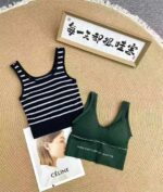 4036 Pcs Women's Backless Camisoles with Chest Pads - CNY 6.4/Pc, Bulk Wholesale Stock Lot, Assorted Styles, Stretchy One Size, Individually Packed - Image 6