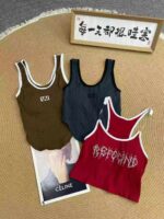 4036 Pcs Women's Backless Camisoles with Chest Pads - CNY 6.4/Pc, Bulk Wholesale Stock Lot, Assorted Styles, Stretchy One Size, Individually Packed - Image 5