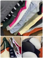 4036 Pcs Women's Backless Camisoles with Chest Pads - CNY 6.4/Pc, Bulk Wholesale Stock Lot, Assorted Styles, Stretchy One Size, Individually Packed - Image 3