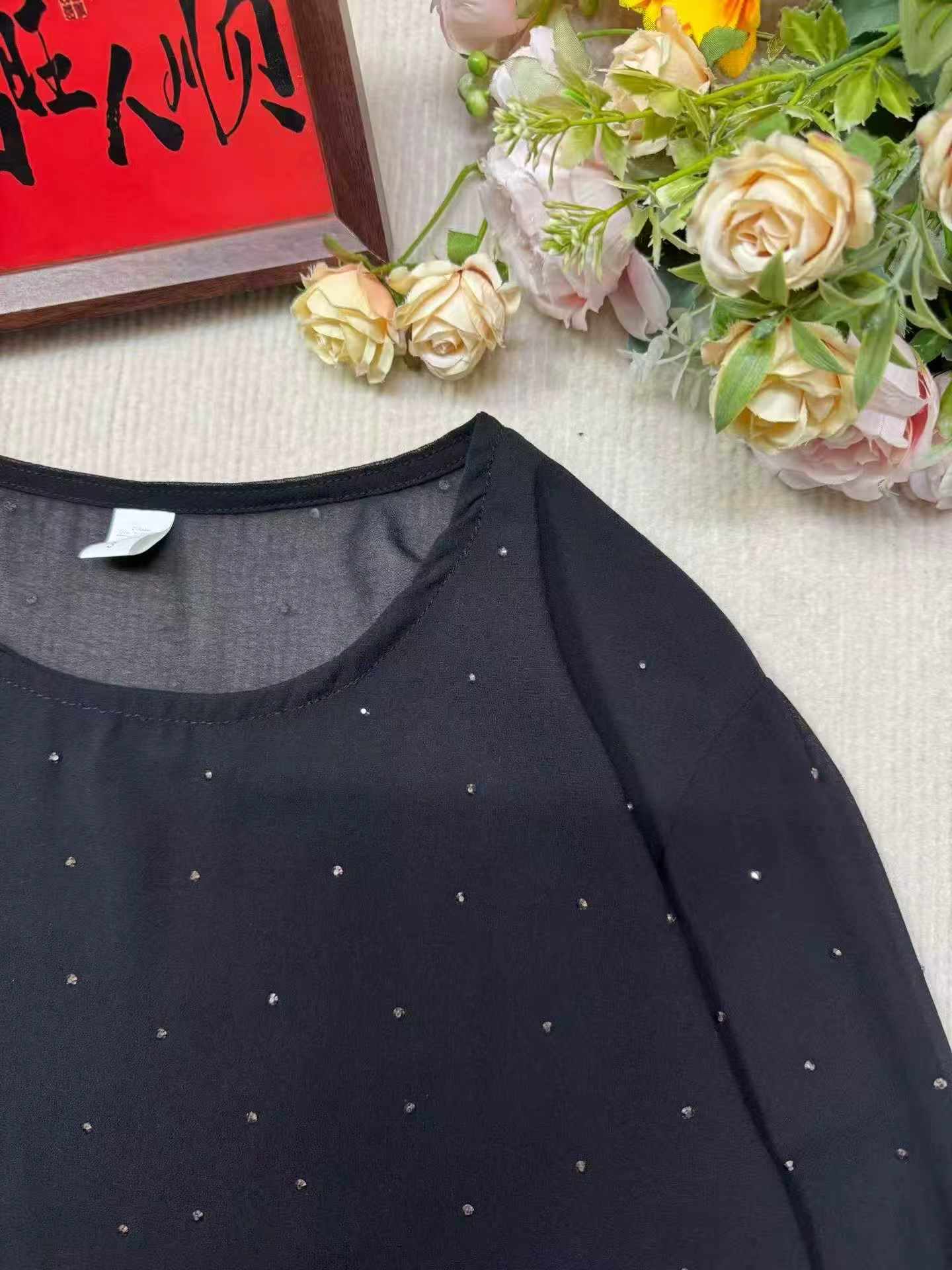 Women's Casual Lazy Style Sheer Sun Protection Cover-Up | 100 Pieces Full Stock Lot Wholesale (7.0 CNY/Piece) - Image 2