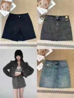 560pcs High-Quality Korean-Style Mixed Denim Stock Lots | Shorts, Skirts, Capris | Thick High-Cotton Stretch Fabric | Sizes 25-32 | Bulk Wholesale @10.4 CNY/Piece - Image 6