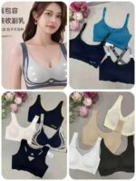15000+ Pieces Big Brand Yoga Sports Bras (Keshilin, City Beauty, Miiow, Xiangdada) - Seamless Wire-Free, Nylon Spandex, S-5XL, Store Quality, Ice Feel | Wholesale Stock Lots CNY5.0/PC - Image 5
