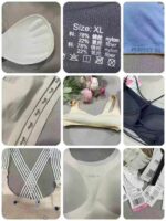 15000+ Pieces Big Brand Yoga Sports Bras (Keshilin, City Beauty, Miiow, Xiangdada) - Seamless Wire-Free, Nylon Spandex, S-5XL, Store Quality, Ice Feel | Wholesale Stock Lots CNY5.0/PC - Image 3