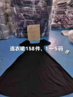 158pcs Hepburn-Inspired Black French Square Neck Puff Sleeve Dresses (S-XXL) | Wholesale Stock Lot - Image 2