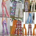 Wholesale Full Printed Pants Stock Lot - 5643 Pieces, S-3XL Sizes, Individually Packed, 2.7 CNY Each - Image 9