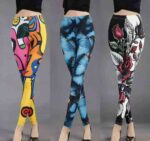 Wholesale Full Printed Pants Stock Lot - 5643 Pieces, S-3XL Sizes, Individually Packed, 2.7 CNY Each - Image 4