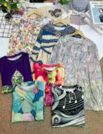 100,000pcs Assorted All-Over Print T-Shirts (50% Long Sleeve, 50% Short Sleeve) - S to 4XL, Individually Packed | Chinese Clothing Stock Lots Wholesale Export - Image 6