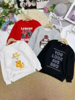 300 Pcs Bulk Kids' Fleece-Lined Hoodies Stock Lot, Sizes 3-12Y, Individually Packed, Wholesale @3.7 CNY/Piece - Image 7