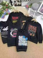 300 Pcs Bulk Kids' Fleece-Lined Hoodies Stock Lot, Sizes 3-12Y, Individually Packed, Wholesale @3.7 CNY/Piece - Image 3