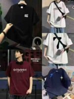 3155 Pcs Men's 100% Cotton T-Shirts (Neck Binding & Yoke, Sizes S-4XL, Individual Packaging) - Bulk Stock Lot Wholesale, 7.4 CNY/Pc - Image 7