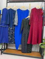 406pcs Foreign Trade Dresses, S-M-L-XL-2XL, Individually Packed, Bulk Stock Lot Wholesale - 4.4 CNY Each - Image 2