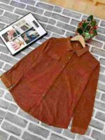 Wholesale Corduroy Shirt Jackets - Chinese Clothing Stock Lots, 770pcs, S-2XL, Multi-color, Zippered Individual Packaging - Image 7