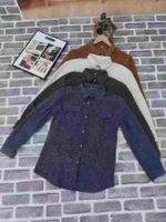 Wholesale Corduroy Shirt Jackets - Chinese Clothing Stock Lots, 770pcs, S-2XL, Multi-color, Zippered Individual Packaging - Image 6