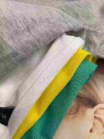 Bulk 215 Pcs Cotton Kids' Short Sleeve T-Shirts (Size 90-130) - Individually Packed with Tags, 5.4 CNY Each - Image 4