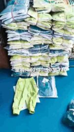 140 Pieces Kids' Casual Sports Pants Stock Lot - Elastic Waist, Pockets, Embroidery, Individual Pack with Tags | 7.3 CNY/Piece - Image 3