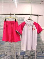 Wholesale School Uniform Summer Short Sleeve Sets - Preppy Casual Sportswear, 3800 Pcs Approx, Sizes 90-165, Independent Packaging - Image 7