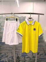 Wholesale School Uniform Summer Short Sleeve Sets - Preppy Casual Sportswear, 3800 Pcs Approx, Sizes 90-165, Independent Packaging - Image 5