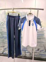 Wholesale School Uniform Summer Short Sleeve Sets - Preppy Casual Sportswear, 3800 Pcs Approx, Sizes 90-165, Independent Packaging - Image 2