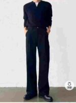 Wholesale Men's Plus Size Straight-Leg Yamamoto Style Dress Pants - Stock Clearance, Sizes 30-42, 405pcs Total, 5pcs/Pack - Image 9