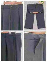 Wholesale Men's Plus Size Straight-Leg Yamamoto Style Dress Pants - Stock Clearance, Sizes 30-42, 405pcs Total, 5pcs/Pack - Image 4