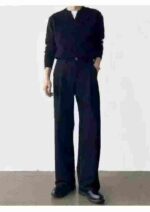 Wholesale Men's Plus Size Straight-Leg Yamamoto Style Dress Pants - Stock Clearance, Sizes 30-42, 405pcs Total, 5pcs/Pack - Image 2