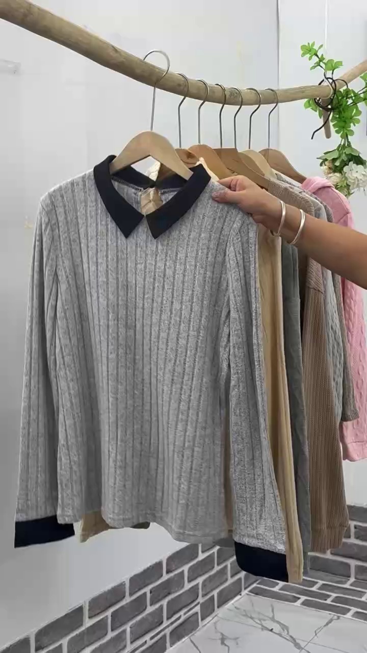 Full Clearance Bulk Stock: 290 Long Sleeve Tops (S-XL) | Video-Verified, Individually Packed - 5.3 CNY/Piece - Image 1